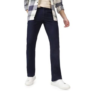 Urbano Fashion Men's Stretch Fit Mid Rise Washed Bootcut Jeans Stretchable